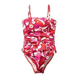 Boden Vibrant Floral One Piece Swimsuit